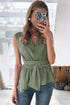 Spring & Summer Sleeveless Lace Elegant Shirt