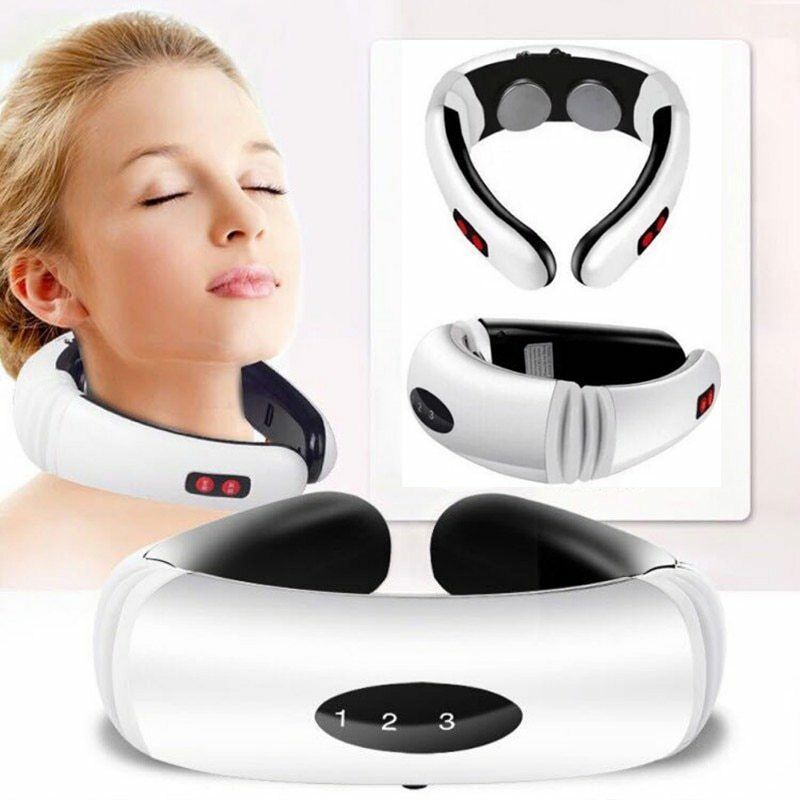 Electric Neck Massager with Far Infrared Thermal Pain Relief – Intelligent Neck & Back Massager