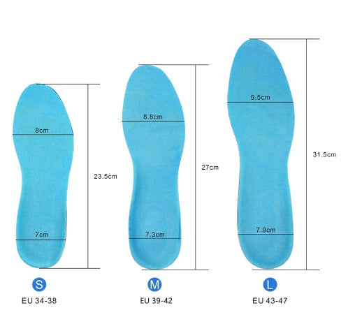 Silicone Gel Insoles – Foot Care for Plantar Fasciitis & Heel Spur Relief