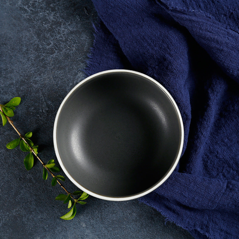 Simple Ceramic Tableware – Striped Underglaze Plates &amp; Bowls