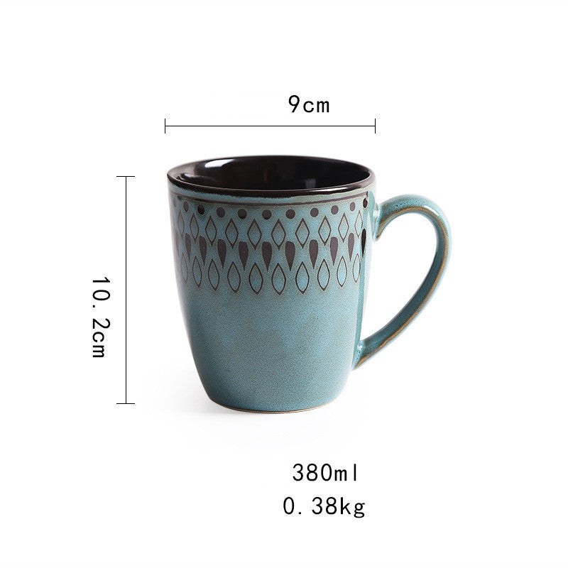 Retro Ceramic Tableware Set – Elegant & Functional Dining Essentials