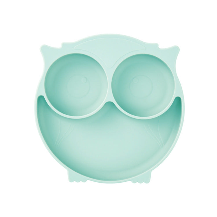 Children's Owl Silicone Dinner Plate