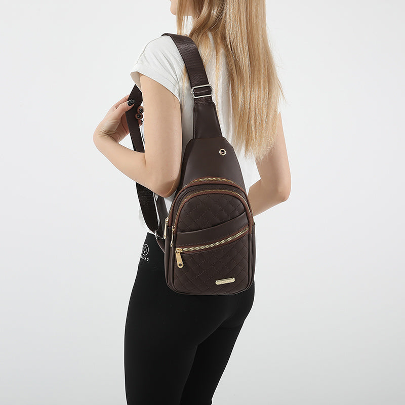 Storage & Travel Sling Bag – Water-Resistant Crossbody Chest Bag