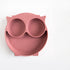 Children's Owl Silicone Dinner Plate