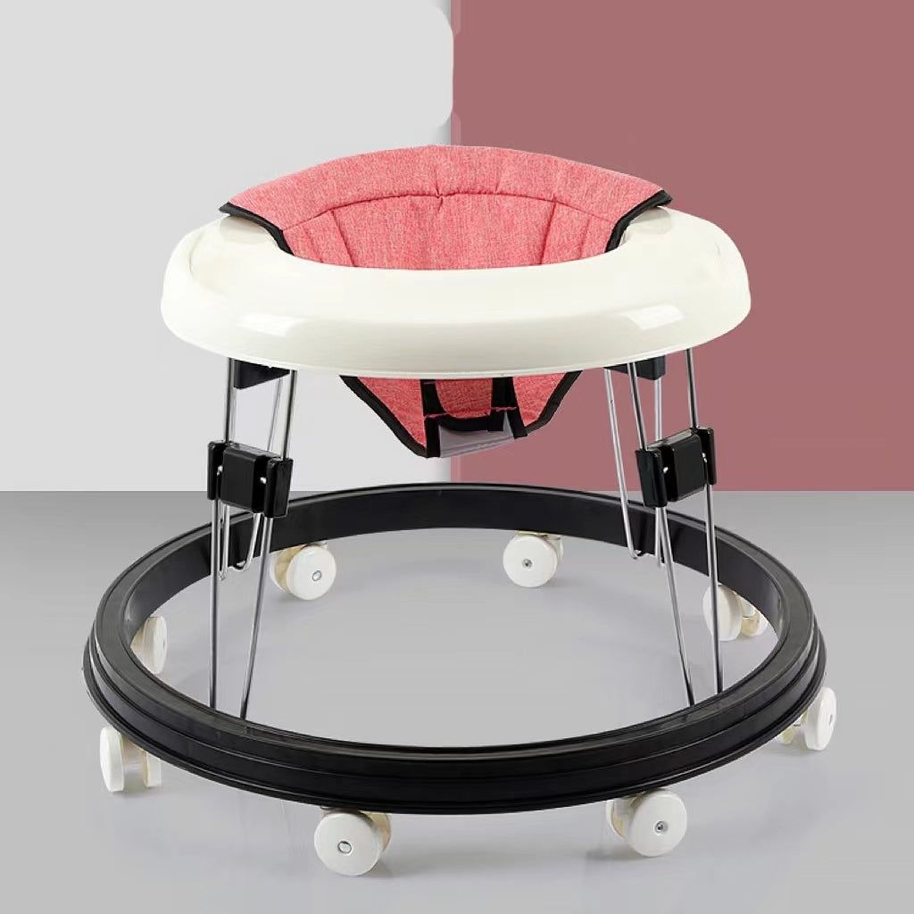 Children's Multifunctional Anti-Rollover Baby Walker with Music