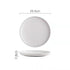 Nordic-Style Porcelain Tableware – Minimalist Solid Color Plates