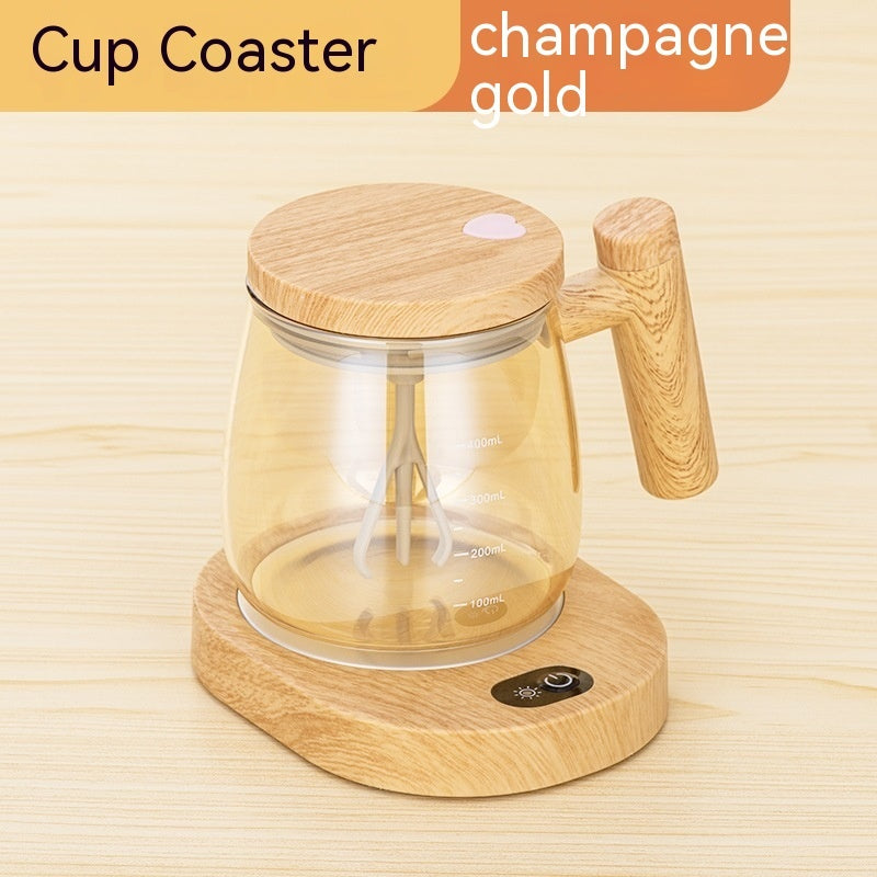 400ML Self-Stirring Electric Coffee Mug – Fast Automatic Mixing Cup