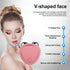 Portable Facial Micro-Current Beauty Instrument with Double Roller Massager