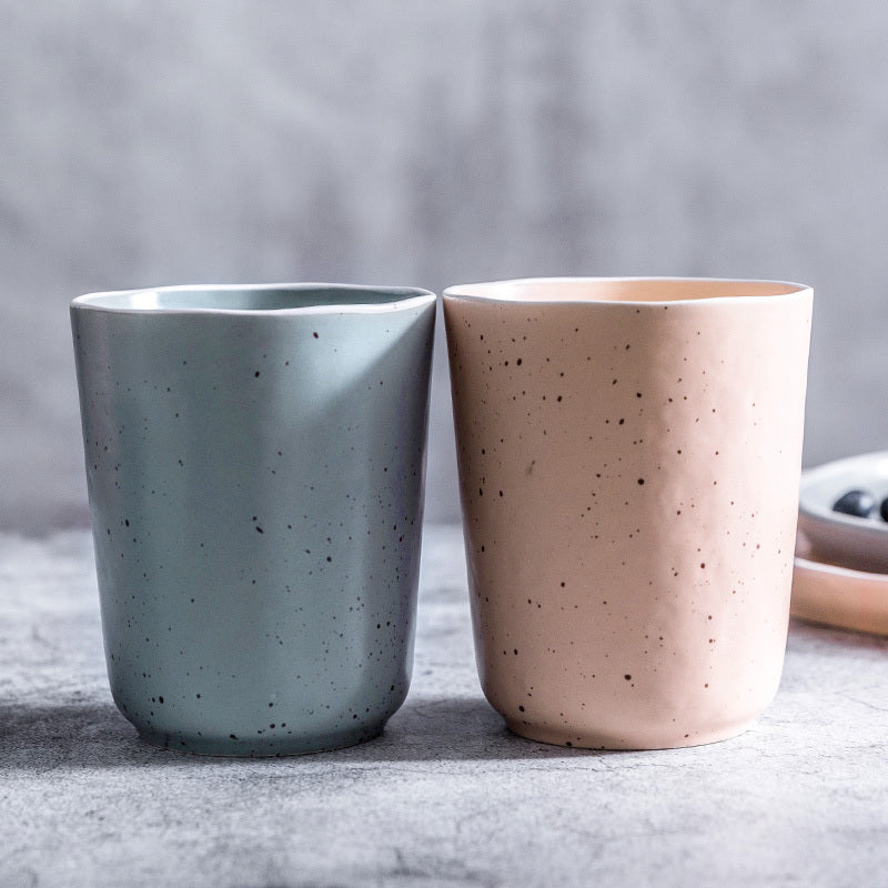Matte Porcelain Tableware – Stylish Household Plates &amp; Bowls