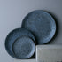 Retro-Style Ceramic Round Dinner Plate – European Flat Plate