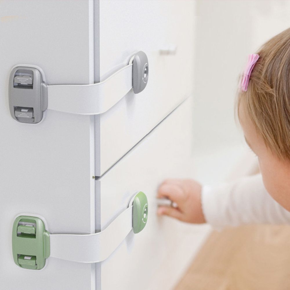 Child Safety Cabinet Locks – No Drilling, No Tools, Just Safe Kids