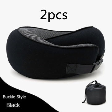 Travel Neck Pillow – U-Shaped Memory Foam Neck Cushion