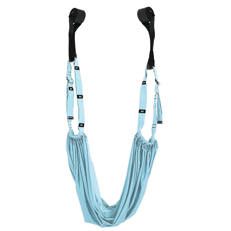 Fitness Hip Stretch Yoga Belt – Inverted Rope Pull Stretch Trainer for Lower Waist & Splits