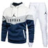 2025 Men's High Quality Fiber Material Casual Hoodie Winter Set Fashion Hoodie Sealed Two Piece Design