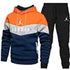 2025 Men's High Quality Fiber Material Casual Hoodie Winter Set Fashion Hoodie Sealed Two Piece Design