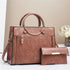 Large Capacity Women's Handbag Two-Piece Set