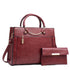 Large Capacity Women's Handbag Two-Piece Set