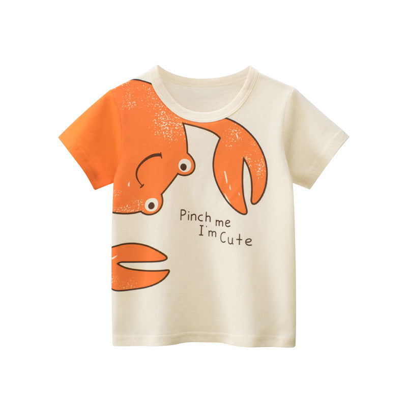 Spring and Summer Short Sleeve Baby Clothes