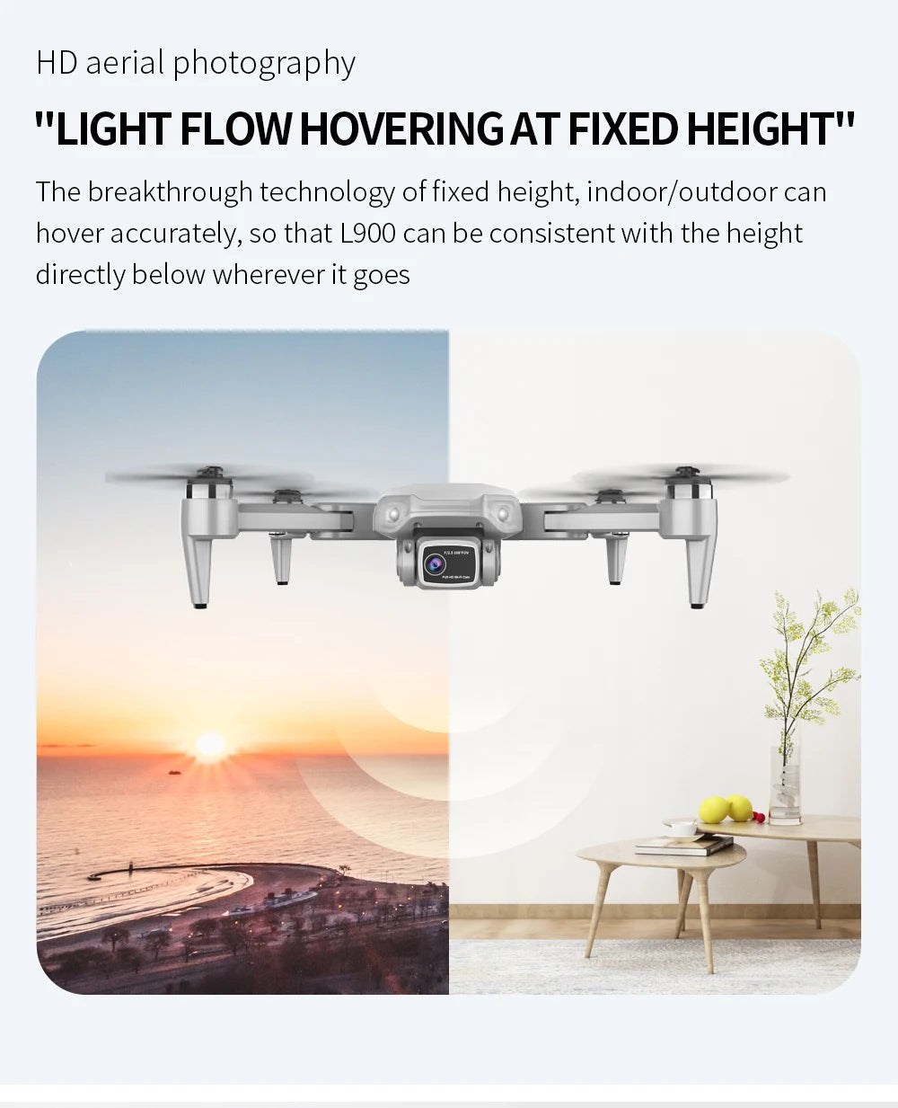 Drone L900 Pro 4K Professional 5G GPS HD Dual Camera Photography Brushless Foldable Quadcopter RC