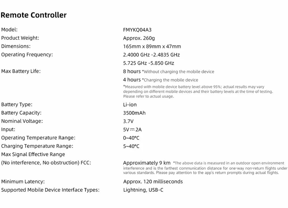 FIMI Mini 3 4K GPS drone with 3-Axis Gimbal 249g 4K/60FPS 48MP 9KM Transmission 64-Min Flight Time Super Night Video Auto Return