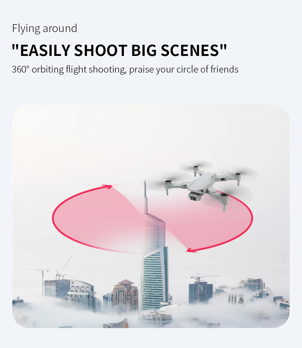Drone L900 Pro 4K Professional 5G GPS HD Dual Camera Photography Brushless Foldable Quadcopter RC