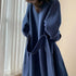 New Hot Sale Of The Season Women's Woolen Coat plus Size over Knee Length Loose Fit Slimming High End Fashionable Polyester Fibe