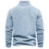 AIOPESON Brand Quality Thicken Warm Fleece Jacket for Men Zipper Neck Pullover Sweatshirt