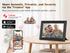 Share Instantly Photos with Grandma，10.1 Inch Smart WiFi Digital Photo Frame 32G FRAMEO  LCD Touch Screen Auto-Rotate
