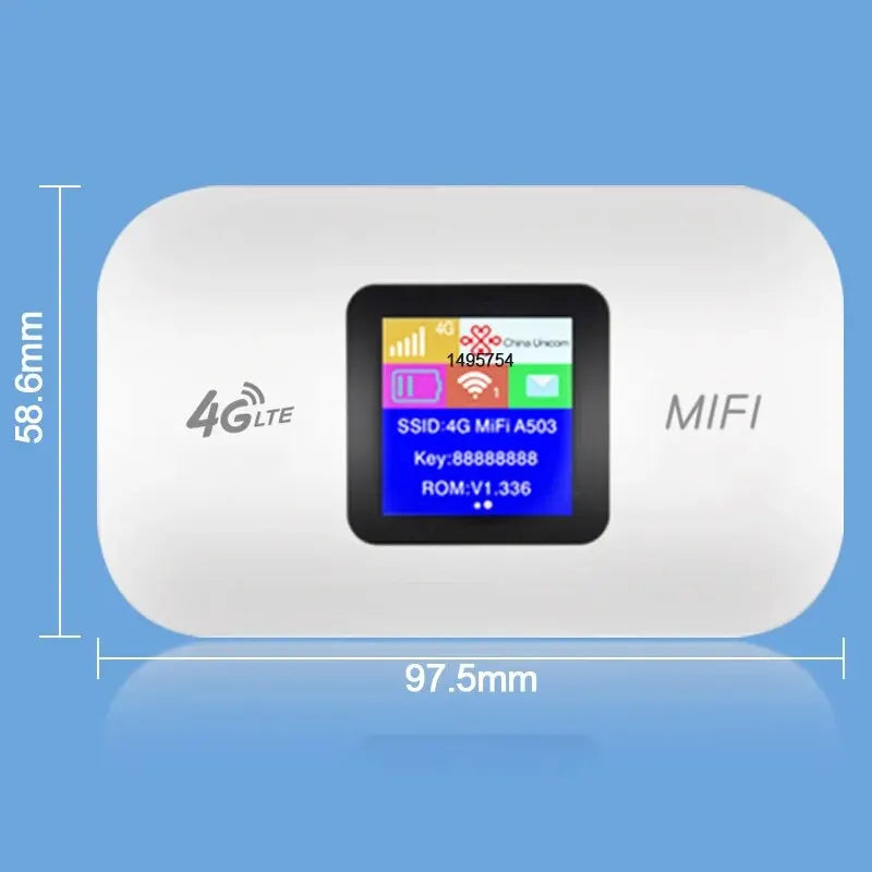 4G Lte Wireless Wifi Portable Modem - Mini Outdoor Hotspot Router
