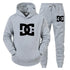 2025 Men's Fashion Basketball Jogging Fitness Set Autumn/Winter Long-sleeved Sweatshirt + Casual Pants Two-piece Set