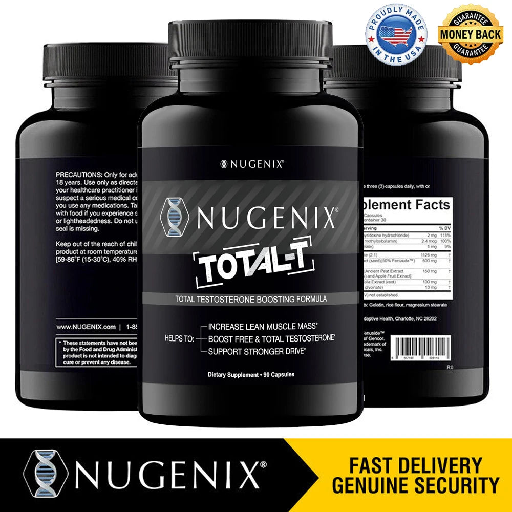 NUGENIX TOTAL-T Energy Boost Vitamin B Capsules