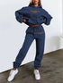 2025 Autumn Winter Women's Sets 2pcs Hoodies Pants Suit Sports Outfits  Letter Print Aesthetic Clothes Ladies Tracksuit