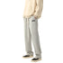Men's solid color straight leg jogging pants, suitable for casual sports such as running, gym, and outdoor activities