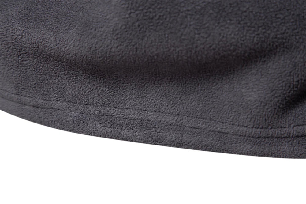 AIOPESON Brand Quality Thicken Warm Fleece Jacket for Men Zipper Neck Pullover Sweatshirt