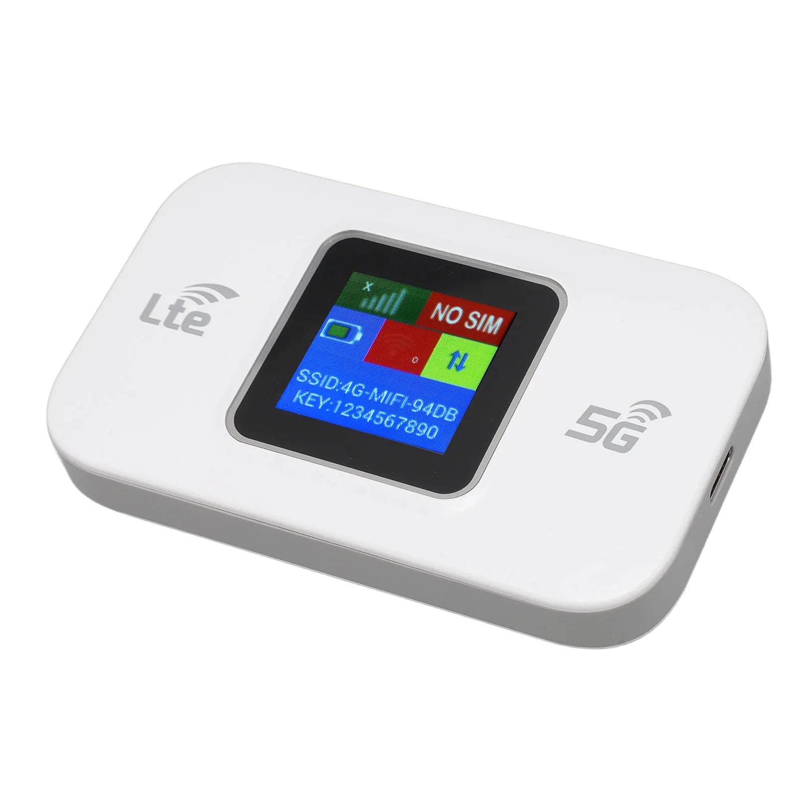 Portable 4G LTE WiFi Modem Professional 300Mbps High Speed Color Screen 4G Mobile WiFi Router for Mobile Phone Laptop Tablet