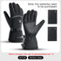 Electric Heated Gloves Motorcycle Winter Moto Heated Gloves Warm Waterproof Rechargeable Heating Thermal Gloves For Snowmobile