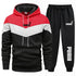 Men's Sportswear Set - Hooded Sweater + Trousers Ensemble - Casual Sportswear - Fashionable - Comfortable Outdoor Set
