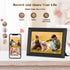 Share Instantly Photos with Grandma，10.1 Inch Smart WiFi Digital Photo Frame 32G FRAMEO  LCD Touch Screen Auto-Rotate