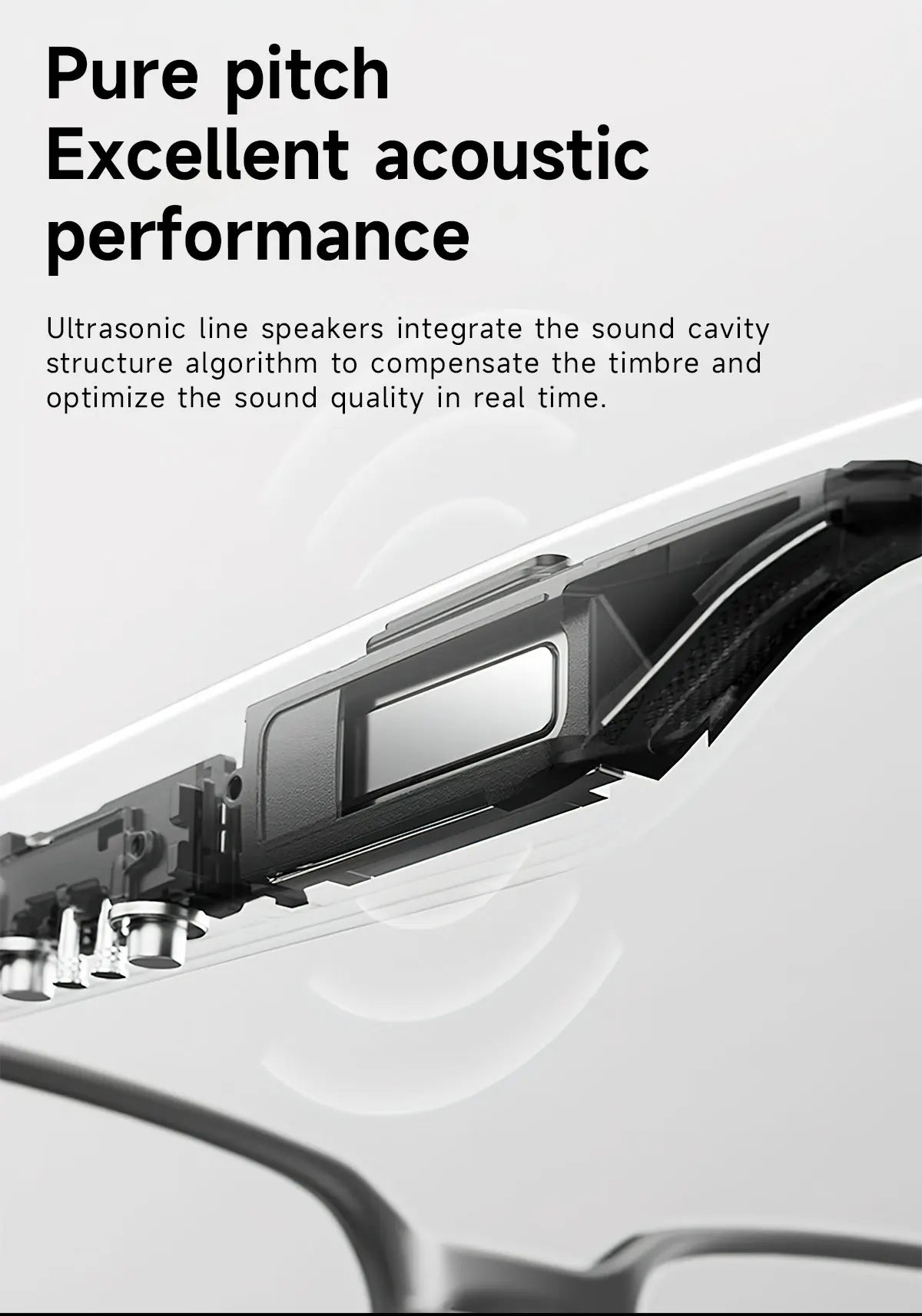 Smart Glasses With 8M HD camera 1200P anti-shake HD video AI intelligent voice assistant Real-time translation Object recognion