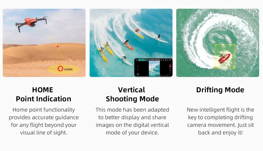 FIMI Mini 3 4K GPS drone with 3-Axis Gimbal 249g 4K/60FPS 48MP 9KM Transmission 64-Min Flight Time Super Night Video Auto Return