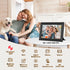 Share Instantly Photos with Grandma，10.1 Inch Smart WiFi Digital Photo Frame 32G FRAMEO  LCD Touch Screen Auto-Rotate