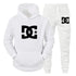 2025 Men's Fashion Basketball Jogging Fitness Set Autumn/Winter Long-sleeved Sweatshirt + Casual Pants Two-piece Set