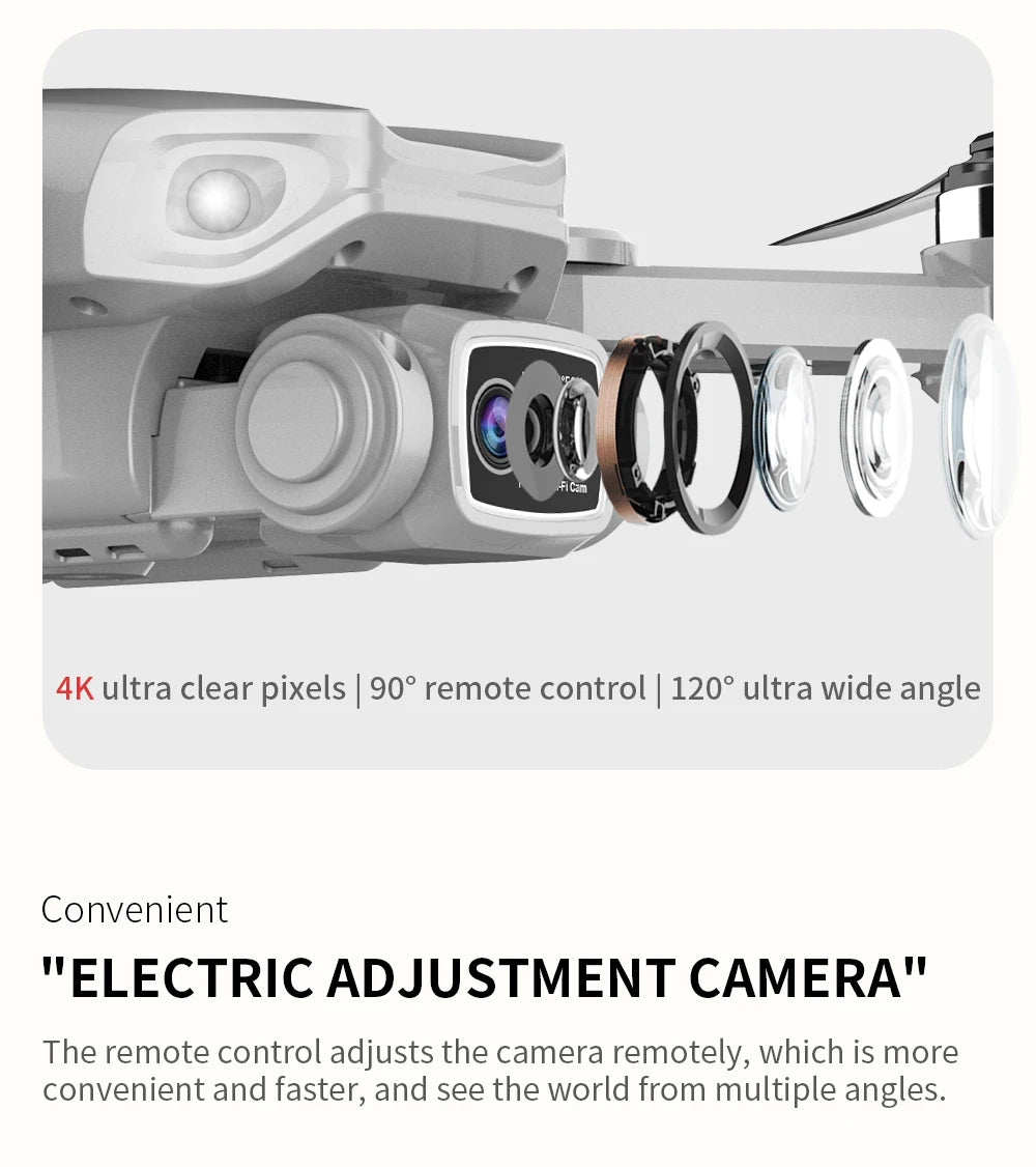 Drone L900 Pro 4K Professional 5G GPS HD Dual Camera Photography Brushless Foldable Quadcopter RC