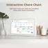 10inch Digital Calendar Chore Chart 1080P Full HD Interactive Touchscreen, Smart Family Planner, Hearth Display Digital Calenda