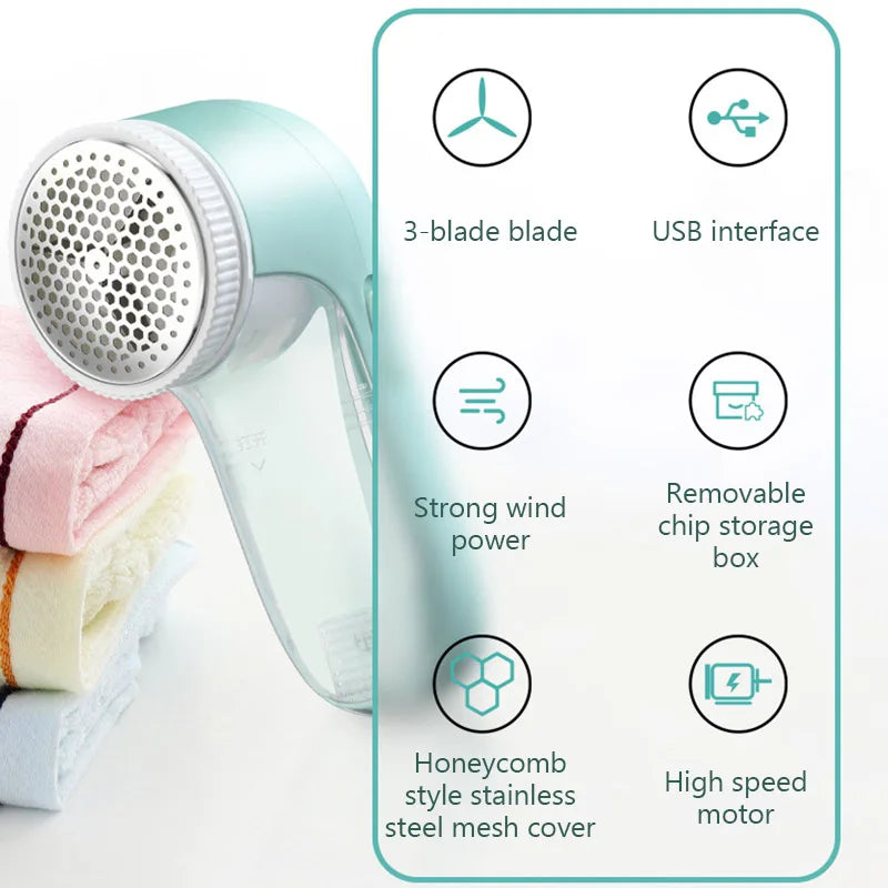 QuickClean Clothes Shaver