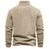 AIOPESON Brand Quality Thicken Warm Fleece Jacket for Men Zipper Neck Pullover Sweatshirt