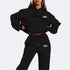 2025 Autumn Winter Women's Sets 2pcs Hoodies Pants Suit Sports Outfits  Letter Print Aesthetic Clothes Ladies Tracksuit