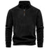 AIOPESON Brand Quality Thicken Warm Fleece Jacket for Men Zipper Neck Pullover Sweatshirt
