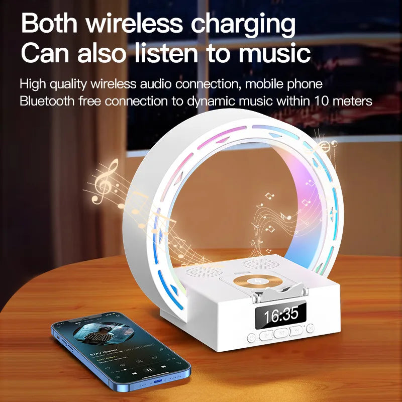 Smart Bedside Speaker Lamp