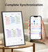 15.6-inch Home Smart Digital Calendar Touchscreen Interactive Display Home Schedule WiFi Sync and Digital Photo Frame